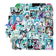 Стикеры Хатсуне Мику Хацунэ Hatsune Miku стикерпак наклейки набор наклейок 50 шт - изображение 2