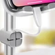 Крепление для телефона Baseus literary youth desktop bracket silver (SUWY-0s) - изображение 5