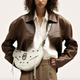 Жіноча сумка JW PEI Tessa Crushed Shoulder Bag White. (0137) - зображення 4