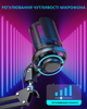 Микрофон для ПК и ноутбука ME6S для стриминга с USB, шумоподавлением, RGB-подсветкой, кардиоидной диаграммой настольный, белый ME6S_white - изображение 9