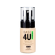 Тональний крем для обличчя Parisa Cosmetics Base4U № 21 medium beige - зображення 2