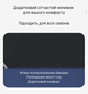 Кресло-шезлонг раскладное садовое WCG FCB-S07PM с матрасом, чёрный, 178×66×30 см, нагрузка 150 кг - изображение 5