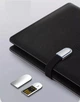 Блокнот с зарядкой, бизнес ежедневник AB Tech Colorful c беспроводной зарядкой, Power Bank и USB flash 16 Gb. Черный - изображение 8