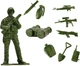 Zestaw żołnierzyków KIK Baza wojskowa 307 elementów (5903039718227) - obraz 1