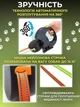 Подвійний повідець-рулетка з антизакручуванням 360° та ліхтариком з 2-ма карабінами для 2-х собак до 15 кг на 3 м, Синій - зображення 3