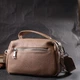 Сумка для жінок на два відділення з натуральної шкіри Vintage 22345 Бежева - зображення 8