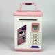 Копилка детская электронная с кодовым замком и приемом банкнот и монет Intelligence Money Box, интерактивный сейф для денег с купюроприемником, звуковыми и световыми эффектами на батарейках Розовая, GTB-3-Pink - изображение 6