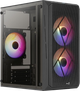 Корпус AeroCool CS-107-A-BK-v2 600W FRGB Black (ACCX-PC14002.11) - зображення 2
