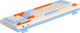 Клавіатура бездротова Maxxter KBGW-3C01-UA RGB White - изображение 3