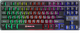 Клавіатура REAL-EL Gaming 8710 Backlit Ukr RGB Black (EL123100030) - зображення 1