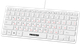 Клавіатура Maxxter KBM-C01W-UA White - зображення 1