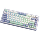 Клавіатура бездротова Aula F75 Gasket Greywood V3 RGB White (6948391208640) - зображення 2