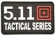 Патч ПХВ на липучці 5.11 Tactical Series - зображення 1