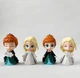 Фігурки принцеси Ельза Анна Дісней Disney princess Frozen ігрові набори для дітей 4 шт./компл. 10см - зображення 6