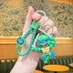 Брелок Черепашки ниндзя Леонардо Ninja Turtles Leonardo фигурка игрушка для ключей, рюкзака, сумки 7,5 см - изображение 7