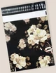 Кур'єрський пакет White roses on black 255 х 330 + 40 клапан - зображення 4