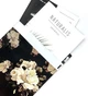 Кур'єрський пакет White roses on black 255 х 330 + 40 клапан - зображення 7