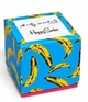 Набор женских носков прикольных высоких хлопковых Happy Socks 194846 36/40 5 пары Синий (2200005145050) - изображение 6