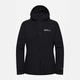 Спортивная ветровка с капюшоном женская Jack Wolfskin Wisper Ins Jkt W A61893-6000 2XL Черная (4064886336444) - изображение 7