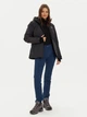 Спортивная ветровка с капюшоном женская Jack Wolfskin Wisper Ins Jkt W A61893-6000 2XL Черная (4064886336444) - изображение 11