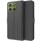 Чехол-книжка Deexe Faro Wallet для Motorola Moto G57 / G57 Power - Black - изображение 1