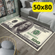 Стильний та зносостійкий килим для дому "100 доларів" 50х80 KT7001702 - зображення 1