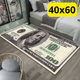 Стильний та зносостійкий килим для дому "100 доларів" 40х60 KT7001701 - зображення 1