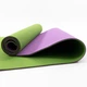 Коврик для йоги и фитнеса TPE (йога мат, каремат спортивный) OSPORT Yoga ECO Pro 6мм (FI-0076) Оливково-фиолетовый - изображение 3
