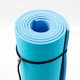 Килимок для йоги та фітнесу TPE (йога мат, каремат спортивний) OSPORT Yoga ECO Pro 6мм (FI-0076) Бірюзово-бузковий - зображення 7