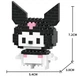 Детский 3D конструктор / пазл Bricks "Куроми" Hello Kitty развивающий высотой 7.2 см (1000-ZB-1601) - изображение 2