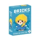 Детский 3D конструктор / пазл Bricks "Принцесса Эльза" Холодное сердце развивающей высотой 7.2 см (1000-ZB-1612) - изображение 2