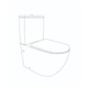 Унитаз напольный Qtap Jay Ultra Quiet с сиденьем Soft-close 640x360x835 мм QT07222175TW White - изображение 2