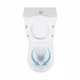 Унитаз-компакт Qtap Presto безободковый с седалием Soft-close QT24221217AW - изображение 6