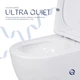 Унитаз напольный Qtap Jay Eco Ultra Quiet с сиденьем Soft-close 640x360x835 мм QTJAY27W48749 White - изображение 5