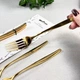 Набор столовых вилок Adige Gold GK-4865, 6 шт - изображение 2