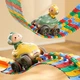 Конструктор-трек гибкий Changeable Track Многофункциональная трасса, 150 деталей, с LED-машинкой и аккумулятором арт. 5952 - изображение 3