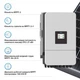 Гібридний інвертор Deye SUN-14K-SG05LP3-EU-SM2 14KW 48V 2 MPPT Wi-Fi 220/380V Трифазний - зображення 3