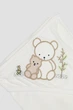 Рушник для купання немовлят колір молочний MINI NANA ЦБ-00287504 - зображення 2