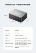 Настольное сетевое зарядное устройство 330W 10 портов GaN МЗУ Быстрая зарядка блок быстрой зарядки блочок 4х USB QC 60W MAX, 6х Type-C PD 100W PD зарядное к ноутбуку и телефону для Macbook iPhone Samsung юсб хаб черный - изображение 7