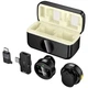 Петличний бездротовий мікрофон HOCO L22 Bright 2in1 (Lightning/Type-C) (Black) (241835) - зображення 2