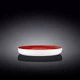 Тарелка обеденная Wilmax Spiral Red WL-669220 / A (28см) - изображение 4