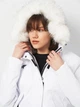 Куртка зимняя короткая женская Joma Explorer IV 902389.200 M Белая (8447150139495) - изображение 4