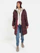 Куртка зимова довга жіноча Camel Active COAT 310860-4R26-53 42 Сливова (4064478889020) - зображення 4