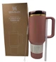 Термос термокружка Stanley Quencher ProTour Flip Straw Tumbler 1,18 л из нержавеющей стали Rosewood KT7001927 - изображение 1