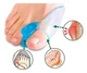 Силиконовый разделитель пальцев ног SY для коррекции Hallux Valgus, гелевой палец-сплиттер, 2 шт (122275711) - изображение 2
