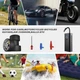 Автокомпрессор аккумуляторный CHARGE PUMP CQB002 с дисплеем с LCD-дисплеем и точным манометром - изображение 2