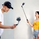 Стабилизатор для смартфона/стедикам RTAKO Q09 Mini Electric Gimbal Stabilizer with AR Detach Black (6975068272314) - изображение 10