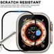 Захисне скло HD Clear для смартгодинника Apple Watch Series 10 /11 42mm з рамкою для поклейки - зображення 3