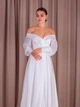 Вечернее белое платье с корсетом для невесты Lolita S/M белый 43449532 - изображение 6