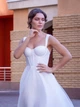Корсетное платье в белом цвете Oddi XS белый 43269080 - изображение 2